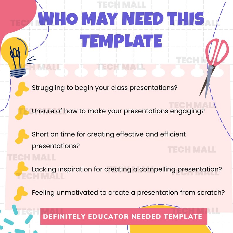 3D Teaching Powerpoint Template for Educator | Interactive Learning - Etsy