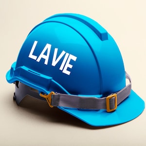 Custom Name Vinyl Decal Sticker: Personalized Waterproof Hard Hat, Laptop