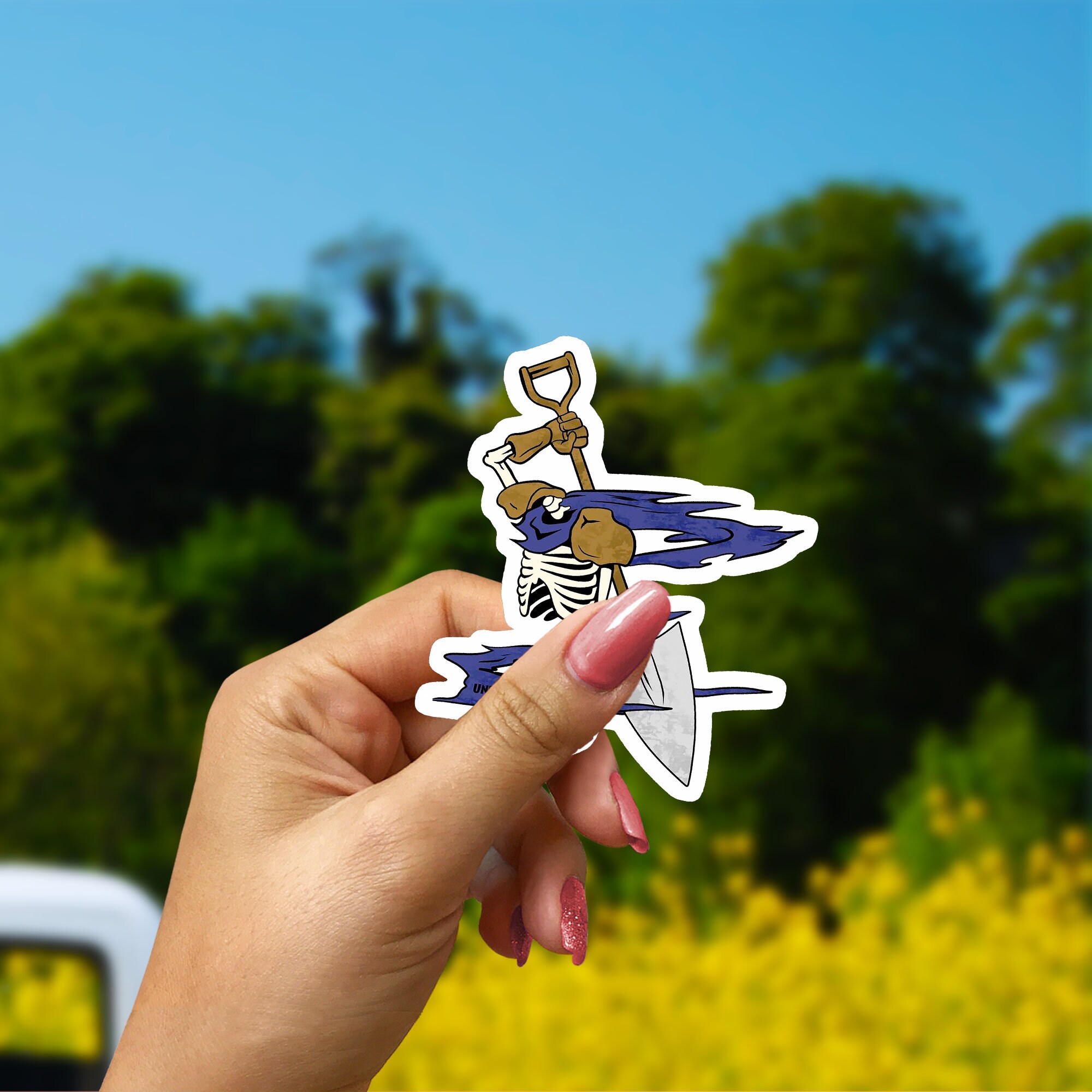 Undermanigble Sticker Undertaker Vinyl Sticker: Funny Weatherproof Decal for Laptop, Car - Etsy
