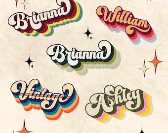 Custom Name Sticker: Waterproof Vinyl Decal for Laptop, Water Bottle