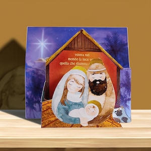 ARCHIVO PDF - Tarjeta de felicitación navideña 3D DIY
