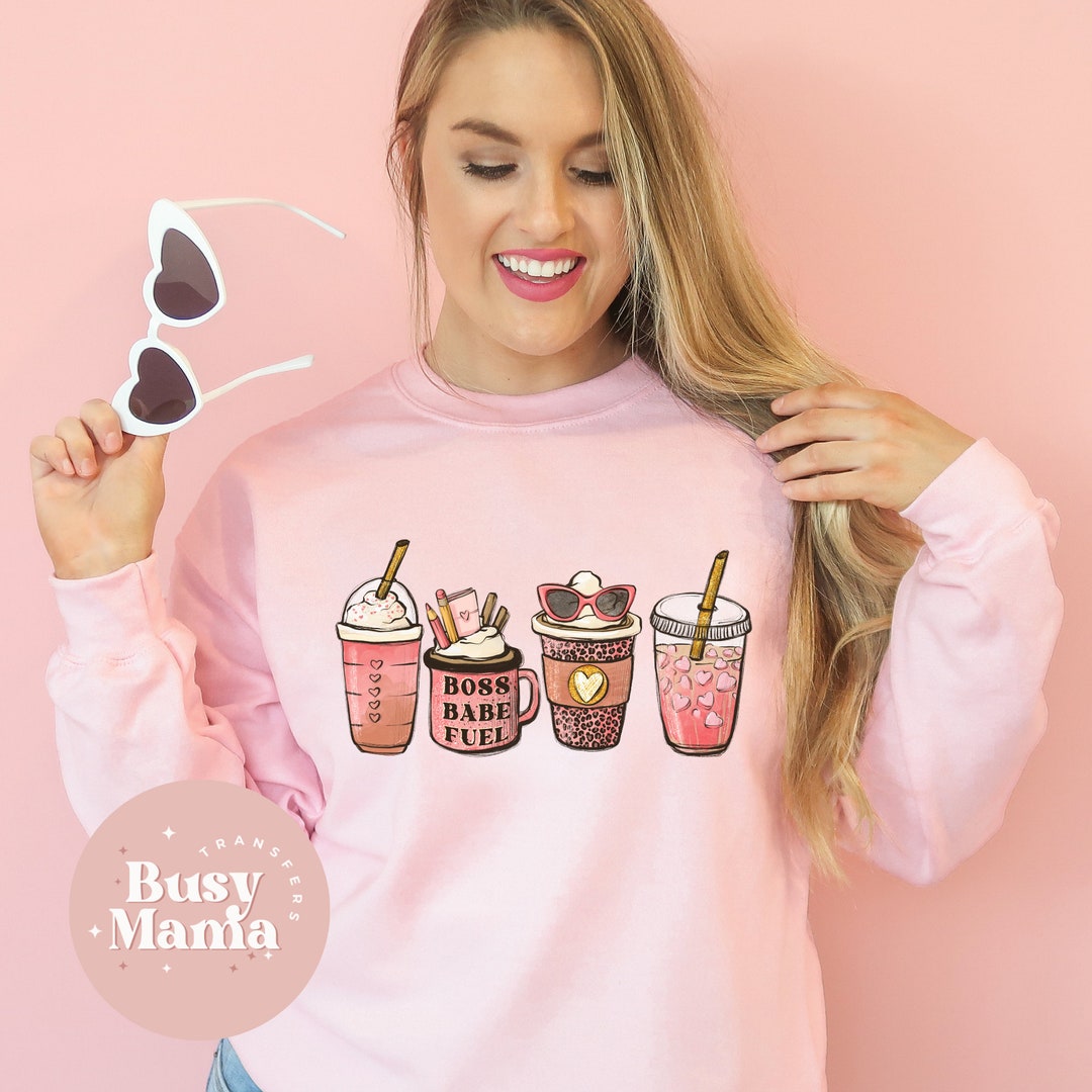 Ready to Press Baby Boss Fuel Transfers/ Coffee Transfers /heat