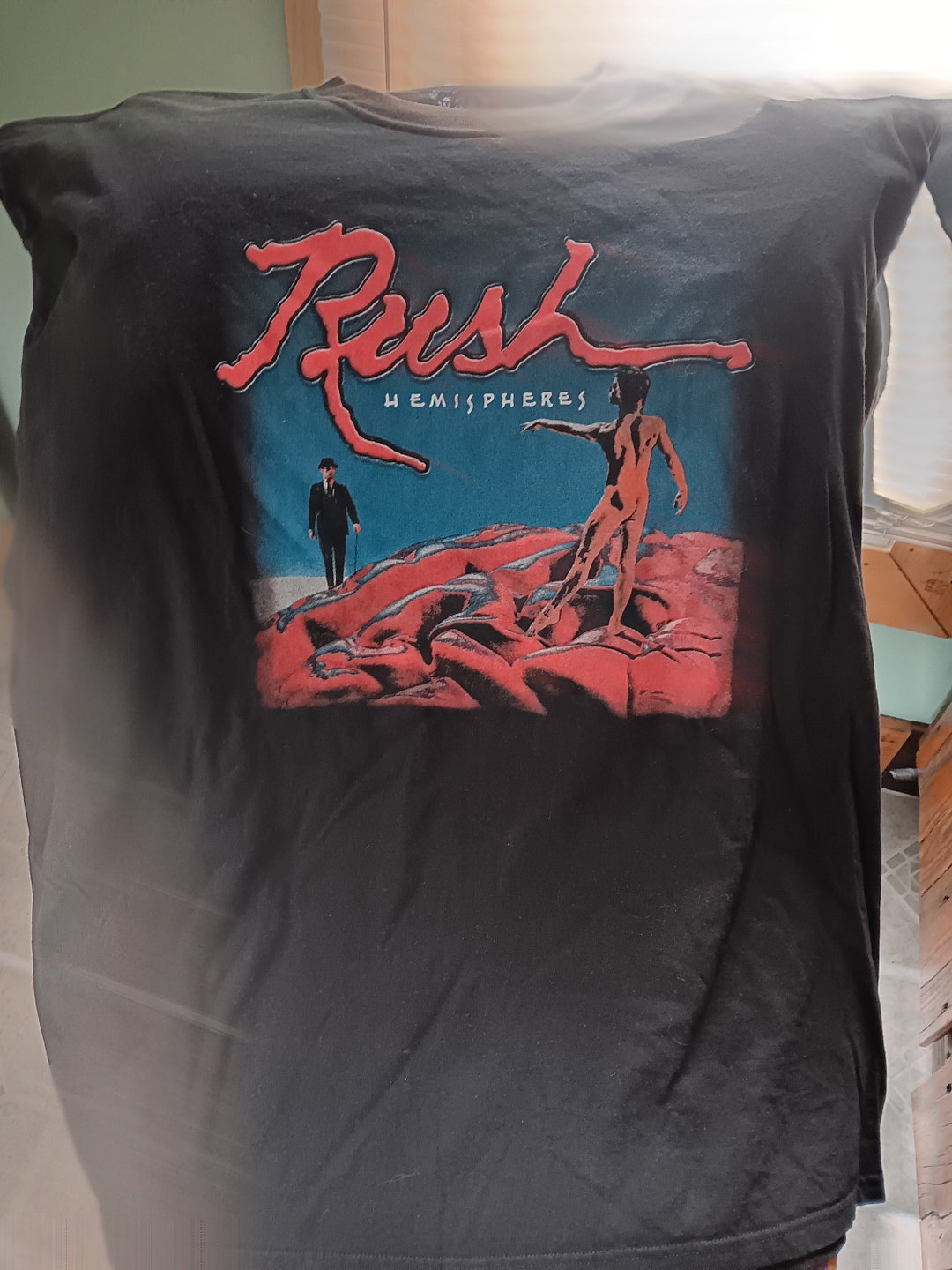 Rush Vintage Concert T-shirt, Hemisphere Tour 1978, Very Rare - Etsy