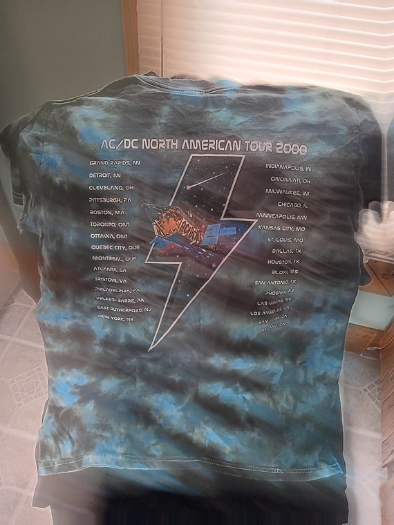 AC/DC Vintage Concert t shirt, North American Tou… - image 1