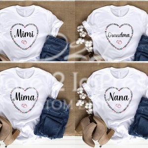 Grandma/Mimi/Nana/Mima Mother&#39;s Day Design (SVG, PNG Digital Download)