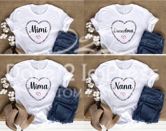 Grandma, Mimi, Nana, Mima. All 4 names included. Mother’s Day. Mother’s Day gift. SVG, PNG Digital design. Instant download.