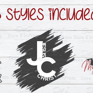 Jesus Christ. Redeemer. Faith. 3 Design bundle. SVG, PNG Digital designs. Instant download.