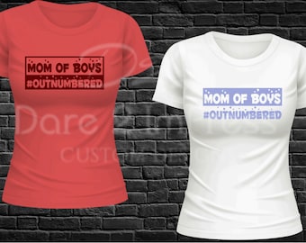 Mom of Boys SVG PNG, Mother's Day Designs (Digital Download)