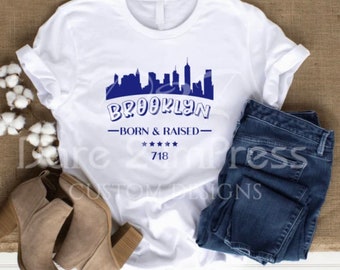 Brooklyn. Nativo de Brooklyn. Bklyn. Diseño digital SVG, PNG. Descarga instantánea.