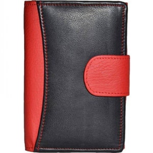 Portefeuille femme cuir véritable slim porte monnaie original de qualité idéal pas cher idée cadeau fille couple amoureux maman mariage