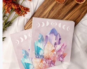 Digital Crystal Energy Journal: Chakra Guide & Manifestation Tips (PDF)