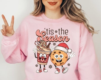 Tis The Season Crewneck Holiday Sweatshirt