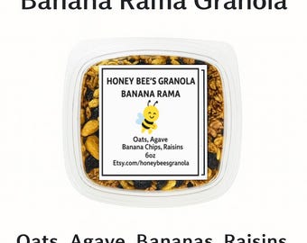 Homemade Banana Rama Granola - Small Batch Healthy Breakfast