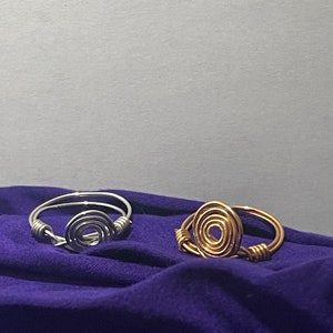 Spiral rings