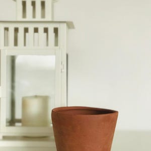 Natural Handmade Terracotta Clay Pot for Indoors&Outdoors, Terracotta Planter for Plants and for Home Decor for Indoor and Outdoors Flowers