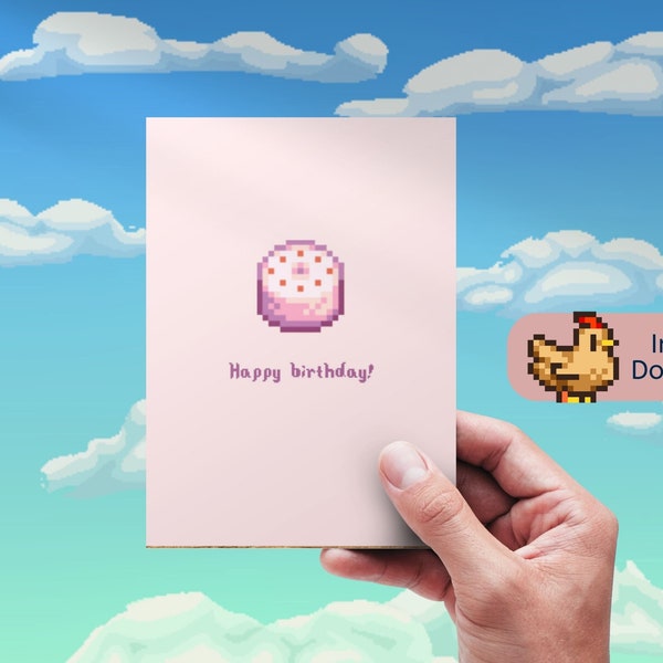 Pink Cake Stardew Valley Etsy