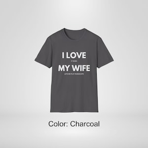 Chemise Runescape, J'aime quand ma femme me laisse jouer, T-shirt drôle OSRS Gamer Meme, lui anniversaire, Noël, cadeau d'anniversaire pour mari image 5