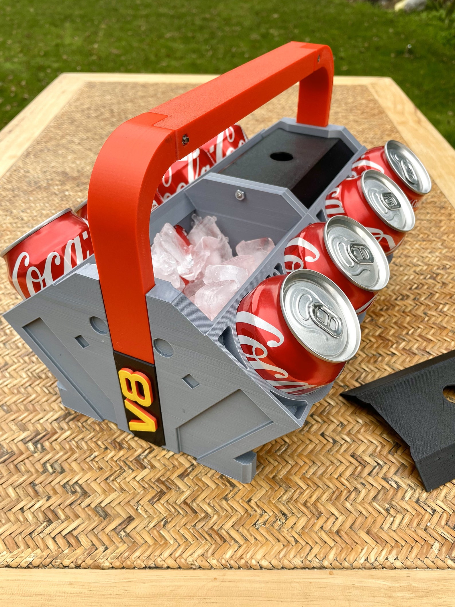 V4 V6 V8 Engine Block Can Holder Beer Holder / Cooler V4 V6 Etsy