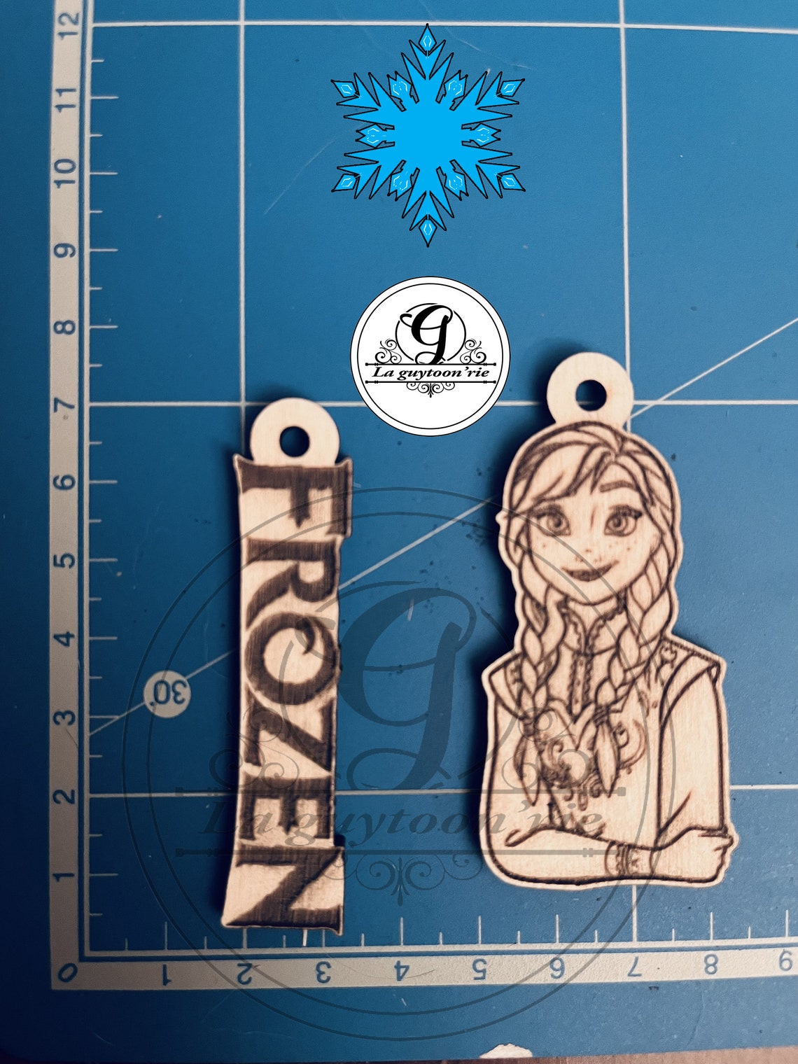 Frozen Keychains (12 Keychains Svg, Pdf, Dxf, Png, Ai, Lightburn) - Etsy