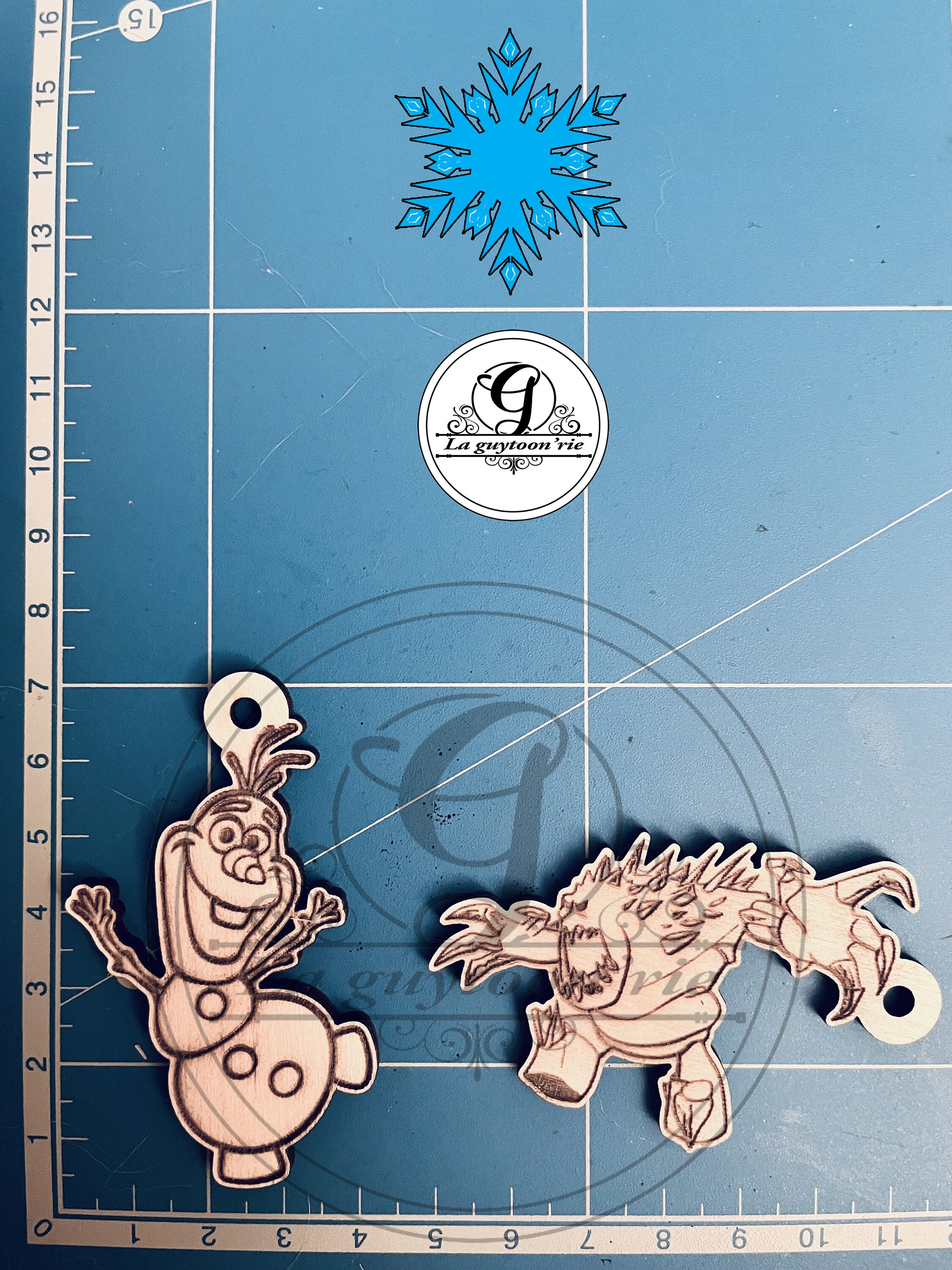 Frozen Key Rings Frozen Keychains (12 Keychains Svg, Pdf, Dxf, Png, Ai, Lightburn) - Etsy