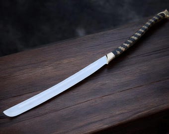 Handmade High Elven Warrior Swords Replica, Damascus Steel Sword, Handmade 100% Unique Sword,  Best Birthday Gift for him, Gift For Dad