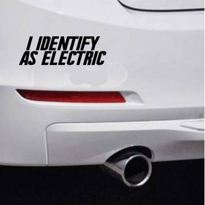 Sarcastic Car Bumper Sticker Car Vinyl Decal Funny Bumper Stickers Hilarious Novelty Glossy Stickers Hilarious Funny Van Sticker I Identify