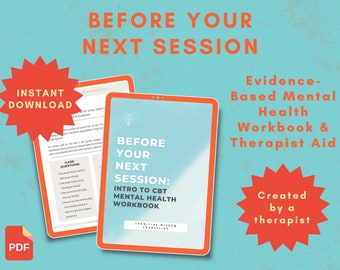 CBT worksheets, mental health workbook, therapy worksheets, therapy tools, therapy resources, coping skills, DBT, anxiety relief counseling