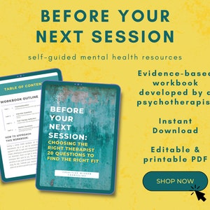 Questions to ask your therapist mental health workbook, therapy worksheets, therapy aid, mental health journal, journal prompt, counseling