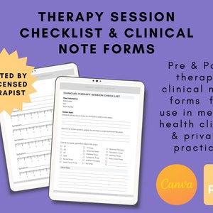 Moduli per appunti sul trattamento di psicoterapia sui progressi clinici per sessioni terapeutiche, studi privati, consulenti scolastici, psicologi, strumenti per terapisti