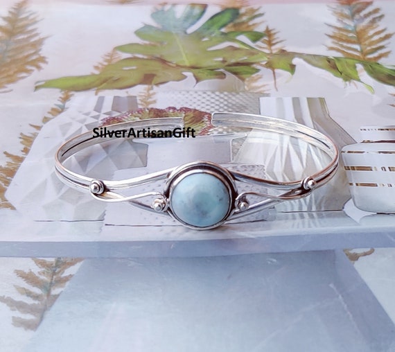 Bracelet pierre naturelle femme Moonstone réglable fantaisy | Leriana