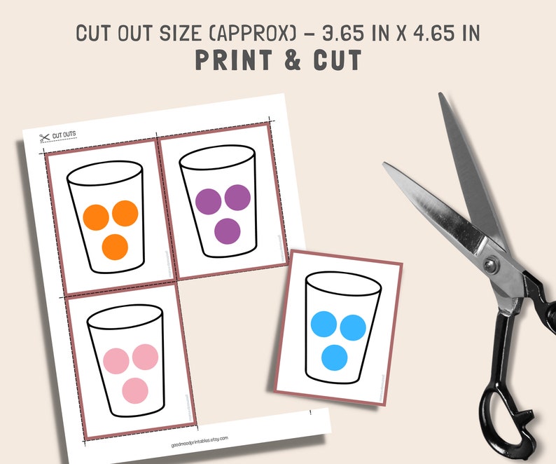 Color Activity with Pompoms, Fine Motor Activities for Toddlers and Preschoolers, Montessori Activity image 5