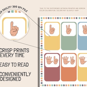 Number Matching Game, Printable Learning Numbers - Etsy