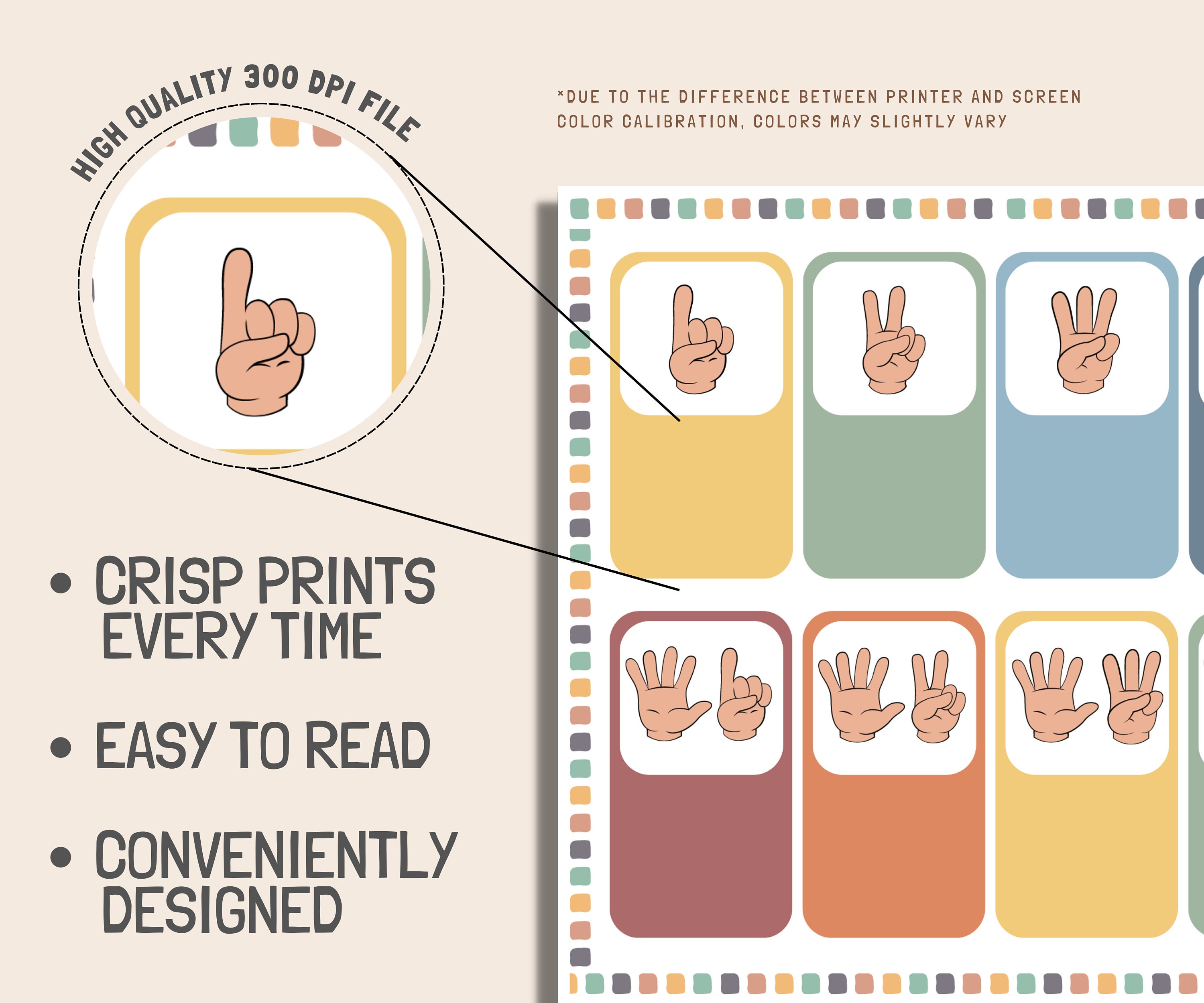 Number Matching Game Printable Learning Numbers - Etsy Australia