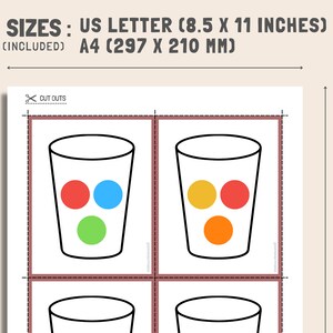 Color Activity with Pompoms, Fine Motor Activities for Toddlers and Preschoolers, Montessori Activity image 3