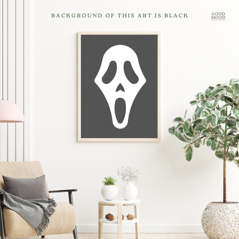 Scream Movie Poster Halloween Art Digital Download - Etsy