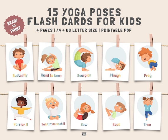 Yoga Poses for Kids Cards (Deck One) – Kids Yoga Stories