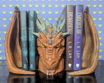 Dragon with Wings Book Nook