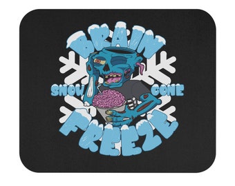 Brain Freeze Snow Cone Mouse Pad