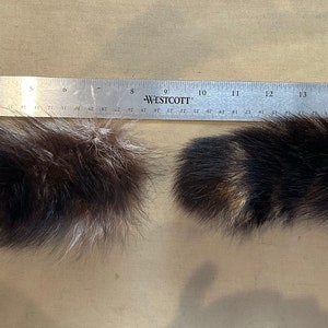 Lot of Genuine Raccoon Fur Tails image 4