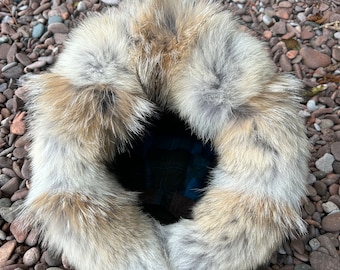 Coyote Fur Ruff 28' inches