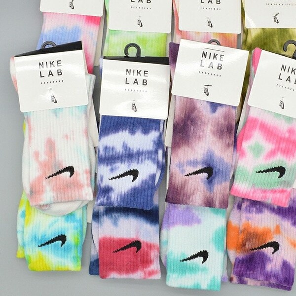 the dye lab nike socks