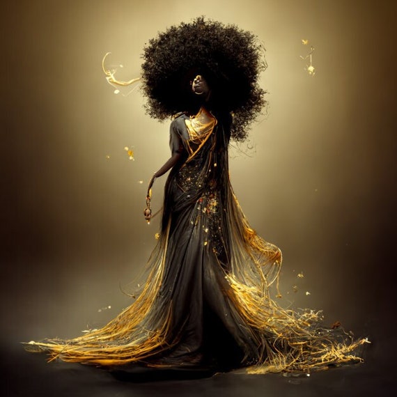 African Goddess Paintings