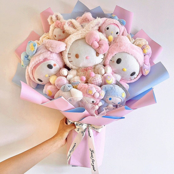 Sanrio Hello Kitty Bouquet My Melody Kuromi Cinnamoroll - Etsy