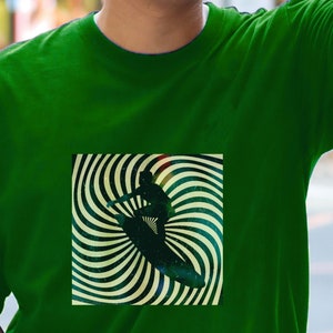 Surf T Shirt - Beach Surfing Shirt - Summer Vacation TShirt - Gift for Surfer - Surf Tee Shirt - Summer Shirt - Shirt for Surfer