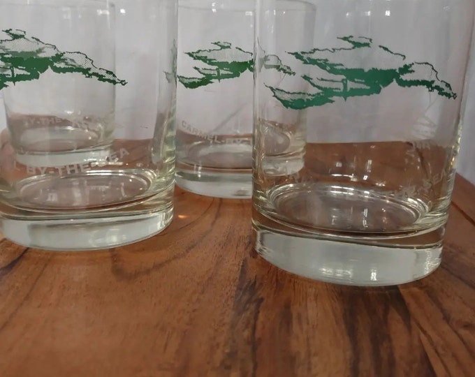 Carmelbythesea Glasses Set Etsy