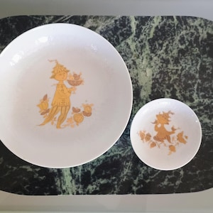 Vintage Rosenthal Bjorn Wiinblad Signed Romanze Bowl Set