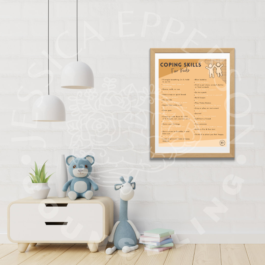 Printable Coping Skills Bundle for Kids, Teens, & Adults - Etsy