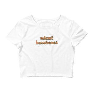 University of Miami - Miami Hurricanes Crop Top - Baby Tee