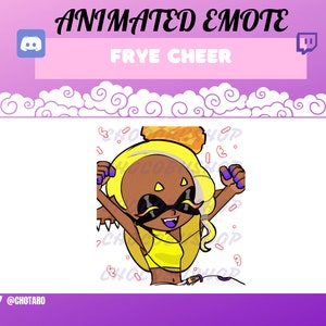 Splatoon 3 Fyre Animated Emote | Animated Frye Emote | Splatoon Twitch Emotes |  Discord Emotes