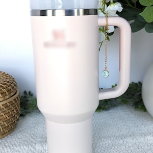 Charme de copo personalizado meia stuffer copo charme para stanley garrafa de água charme lidar com charme para garrafa de água acessório presente personalizado